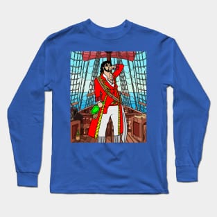 Pirate Pirate Ship Treasure Island Long Sleeve T-Shirt